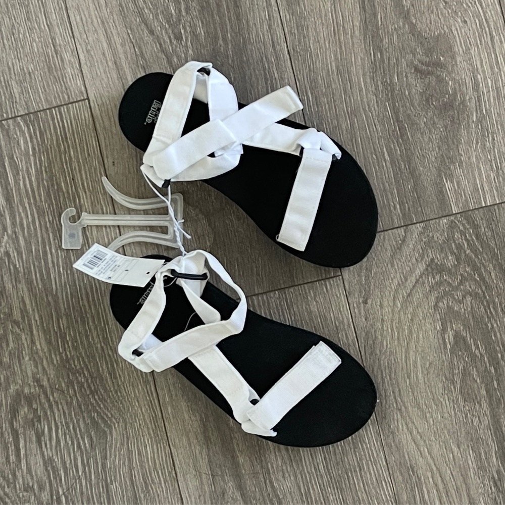 Wild fable sandals they are a little bit worn in looking
